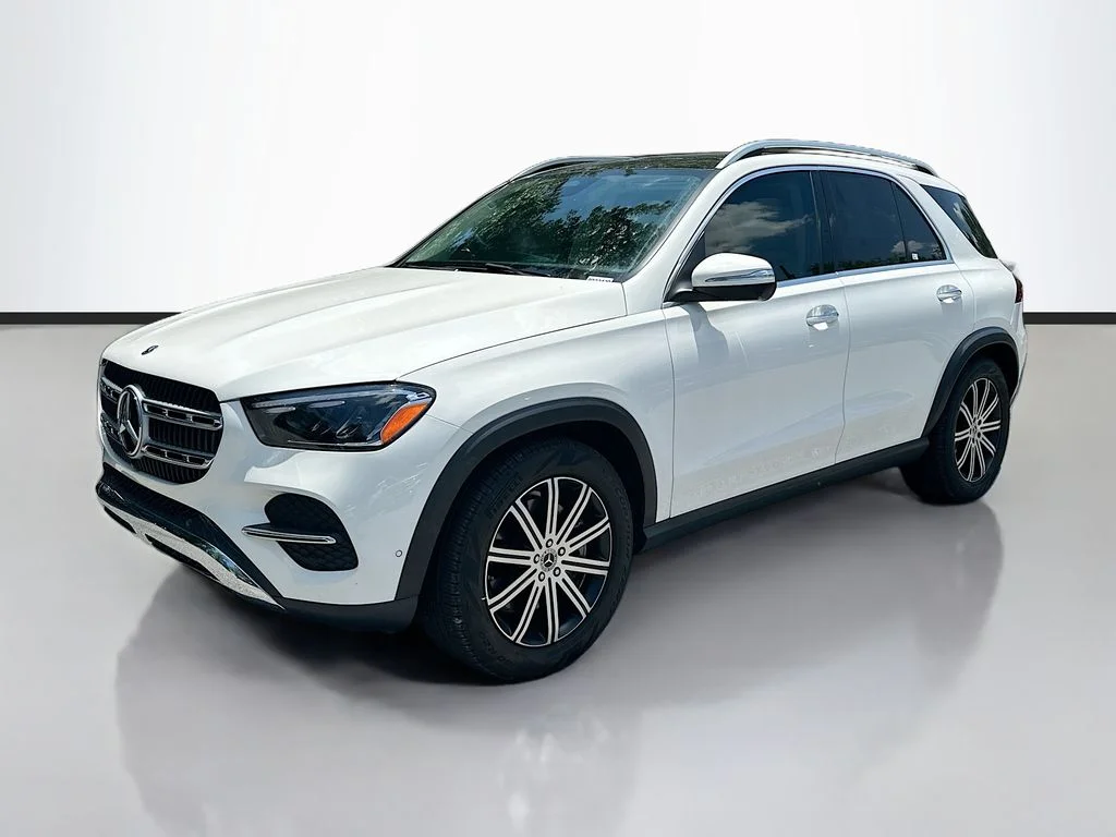 Certified Used 2024 Polar White Mercedes-Benz GLE 450 image 1
