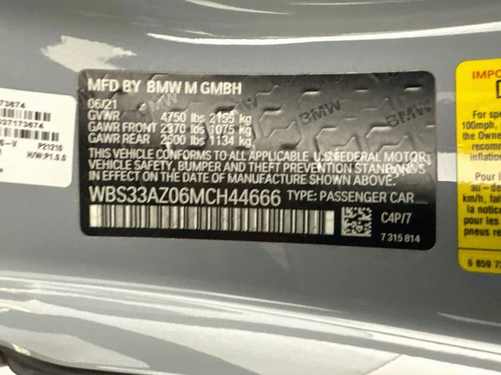 Used 2021 Gray BMW Competition image 32