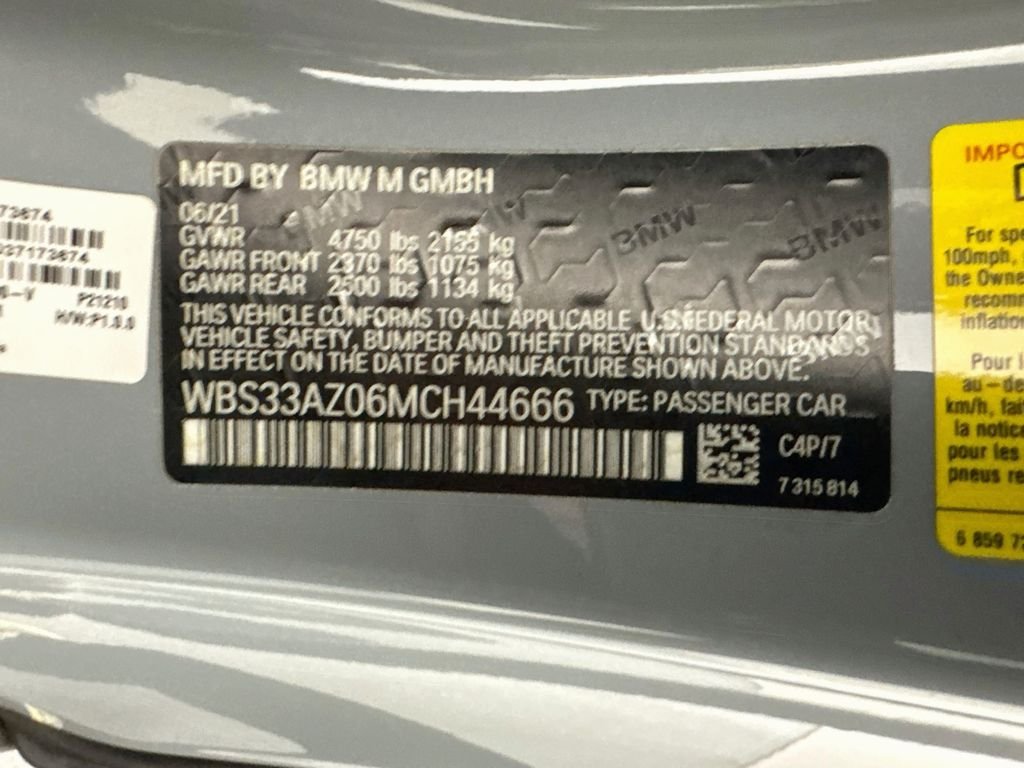 Used 2021 Gray BMW Competition image 32