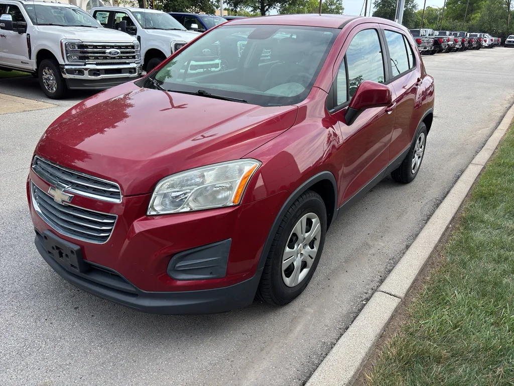 Used 2015 Ruby Red Metallic Chevrolet LS image 2