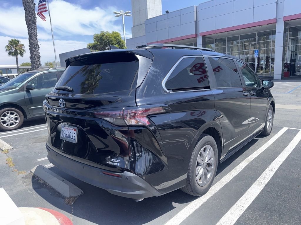 Used 2023 Midnight Black Metallic Toyota XLE image 3