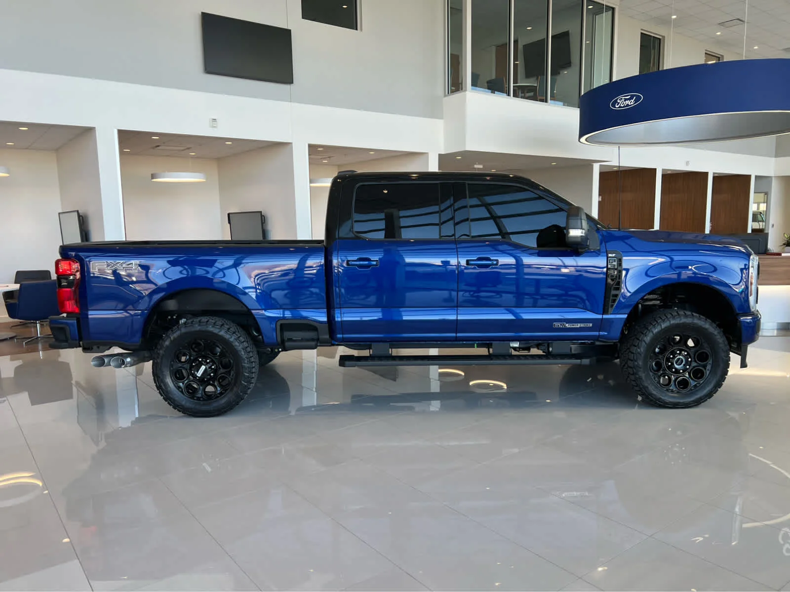 New 2026 Argon Blue Metallic Ford F-350® XLT image 6