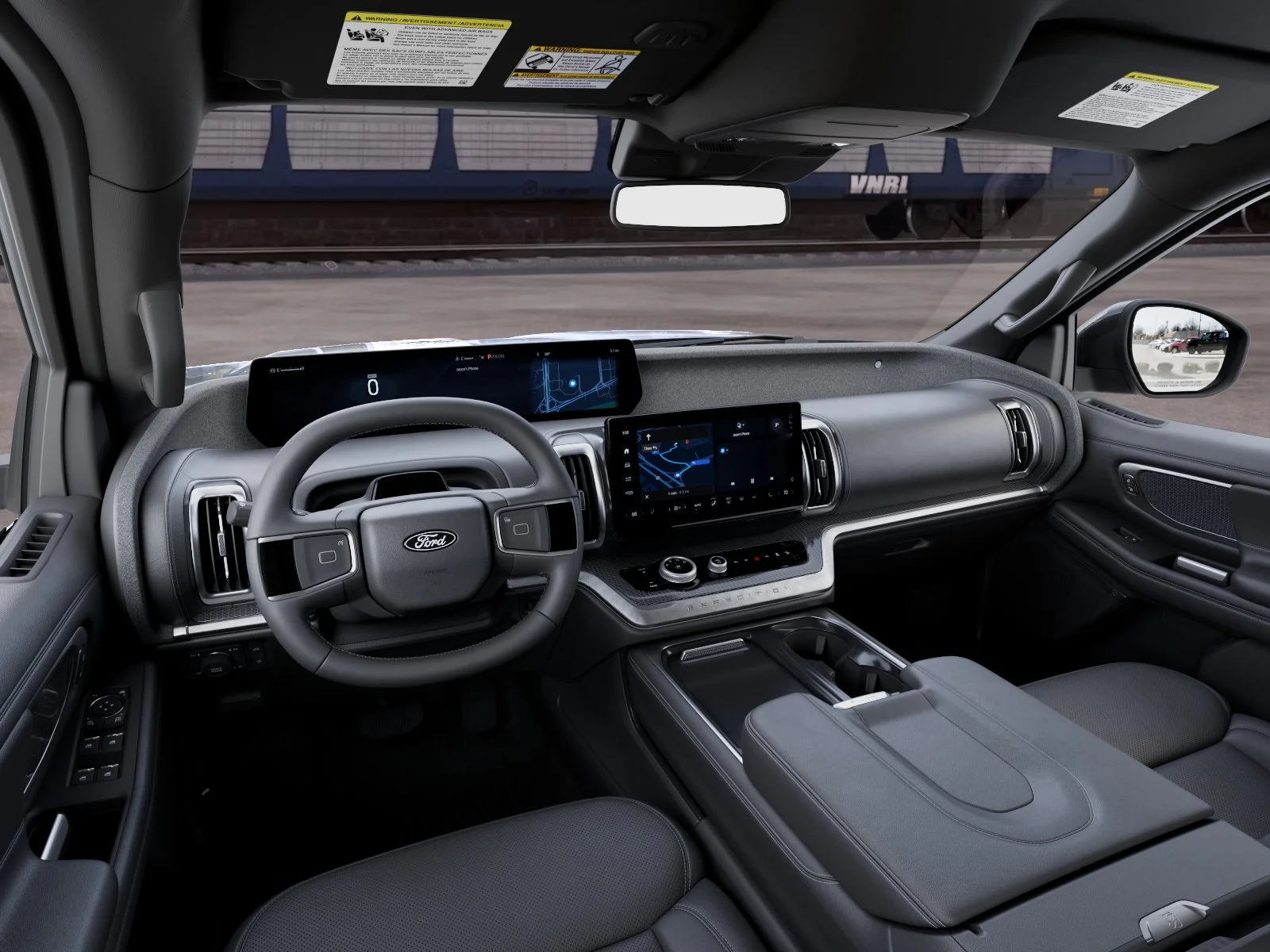 New 2027 Agate Black Metallic Ford MAX Platinum image 9