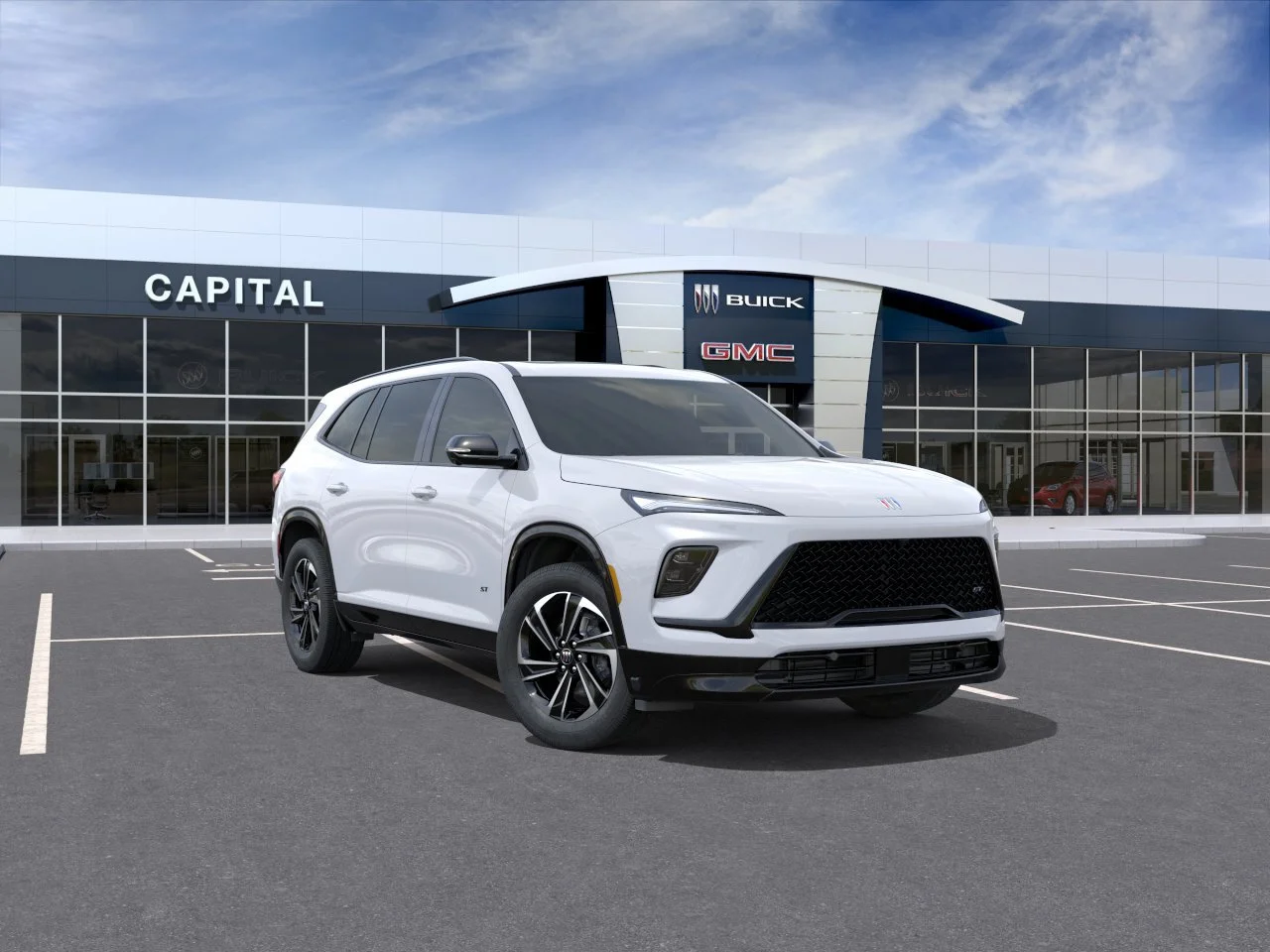 New 2027 Summit White Buick Sport Touring AWD image 2
