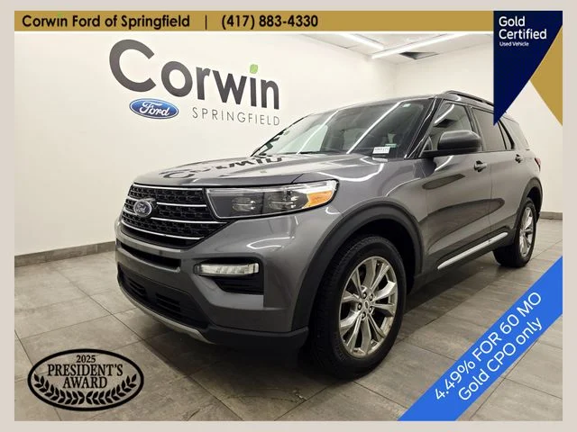 Certified Used 2024 Gray Metallic Ford XLT image 1