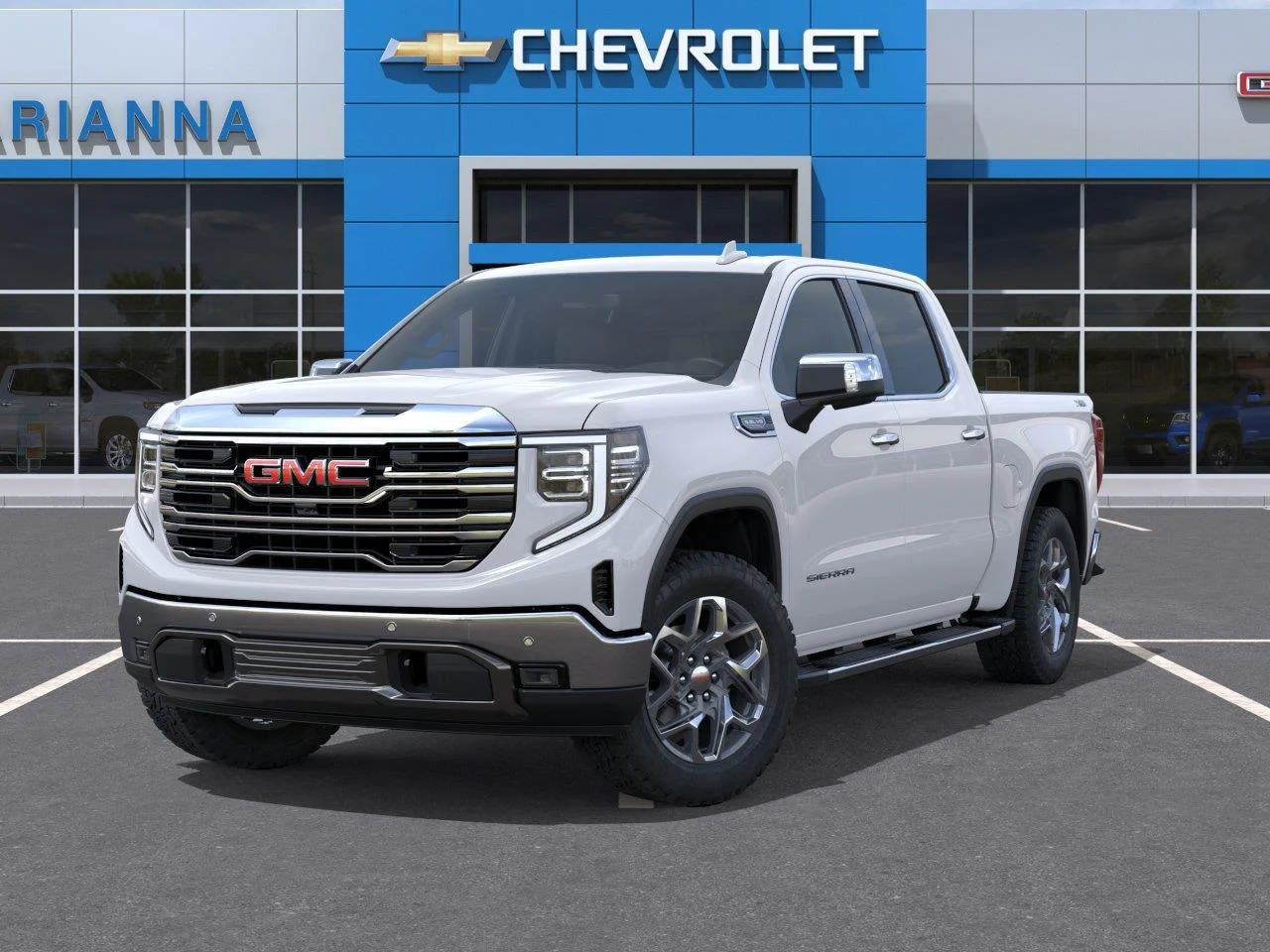 New 2026 Summit White GMC SLT image 6