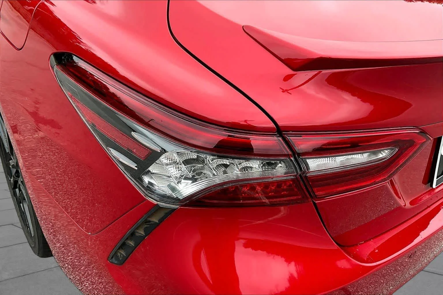 Used 2024 Supersonic Red Toyota XSE V6 image 29