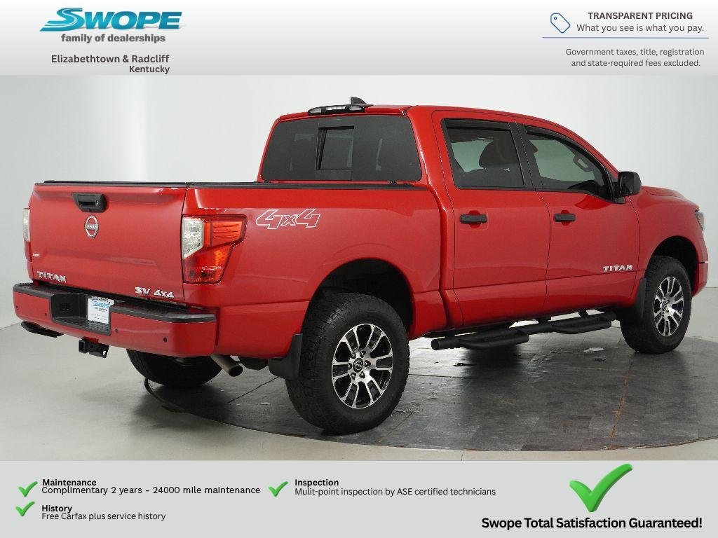 Used 2023 Red Alert Nissan SV image 4