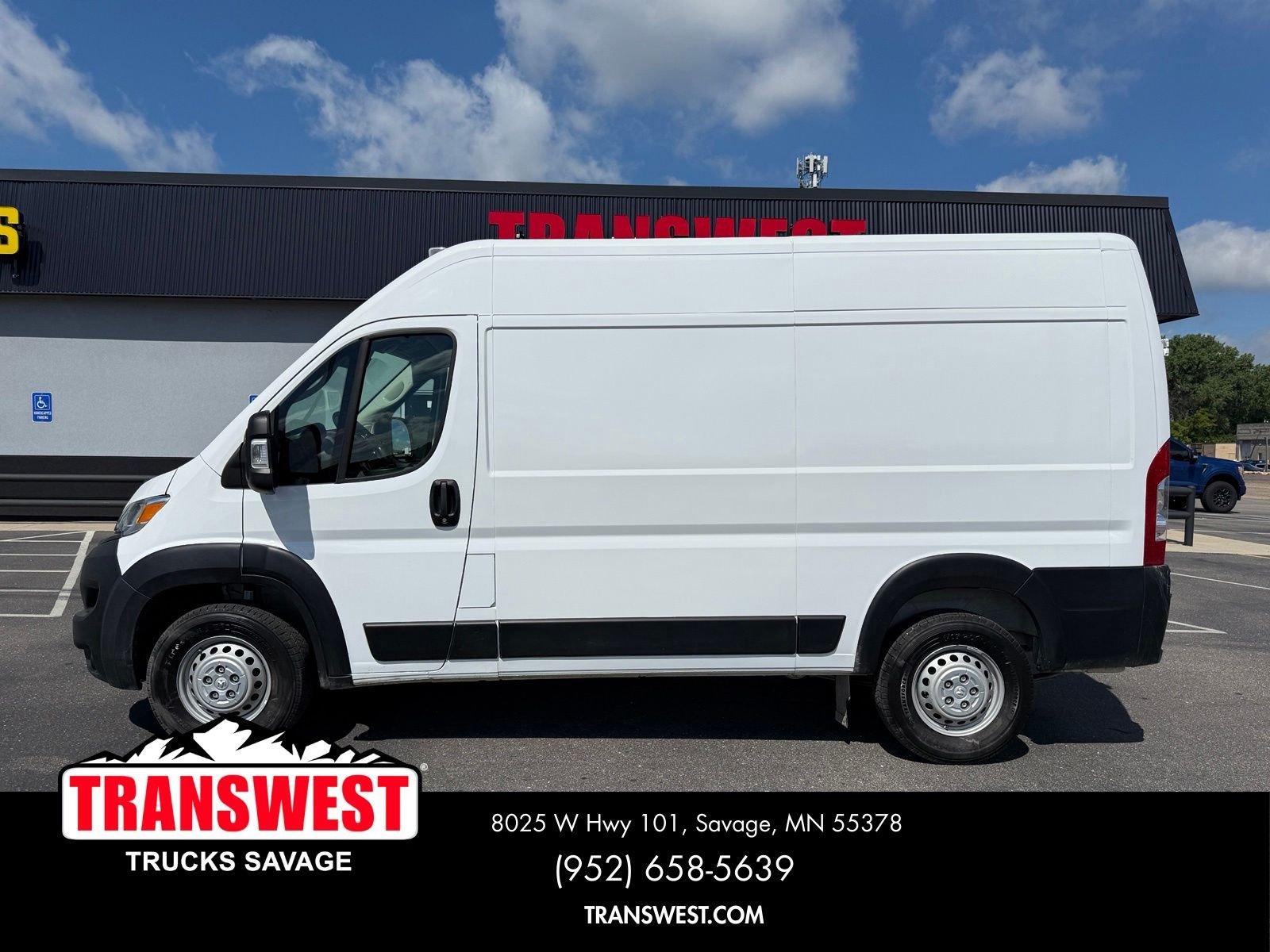 Used 2025 RAM ProMaster Cargo Van Base with VIN 3C6LRVCG3SE518839 for sale in Minneapolis, Minnesota