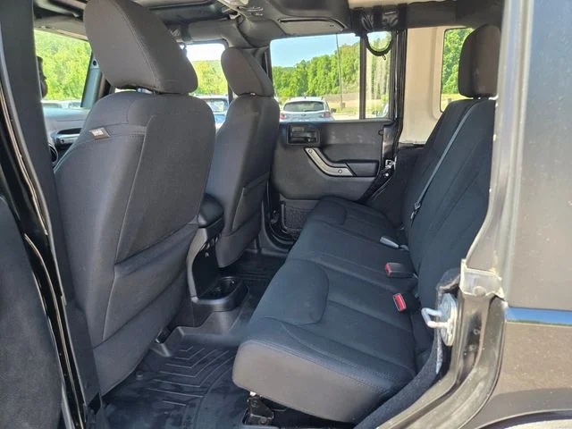 Used 2015 Black Jeep Unlimited Sport image 12