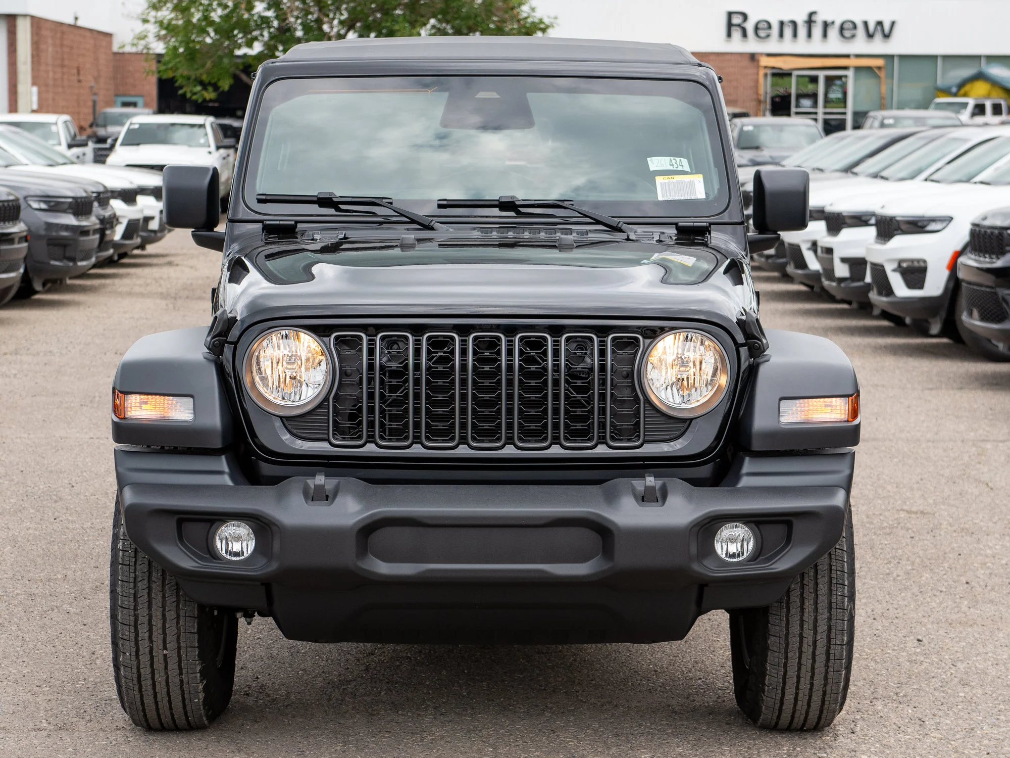 New 2026 Black Jeep Sport S* image 7