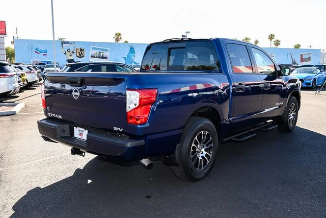Used 2023 Blue Nissan SV image 5