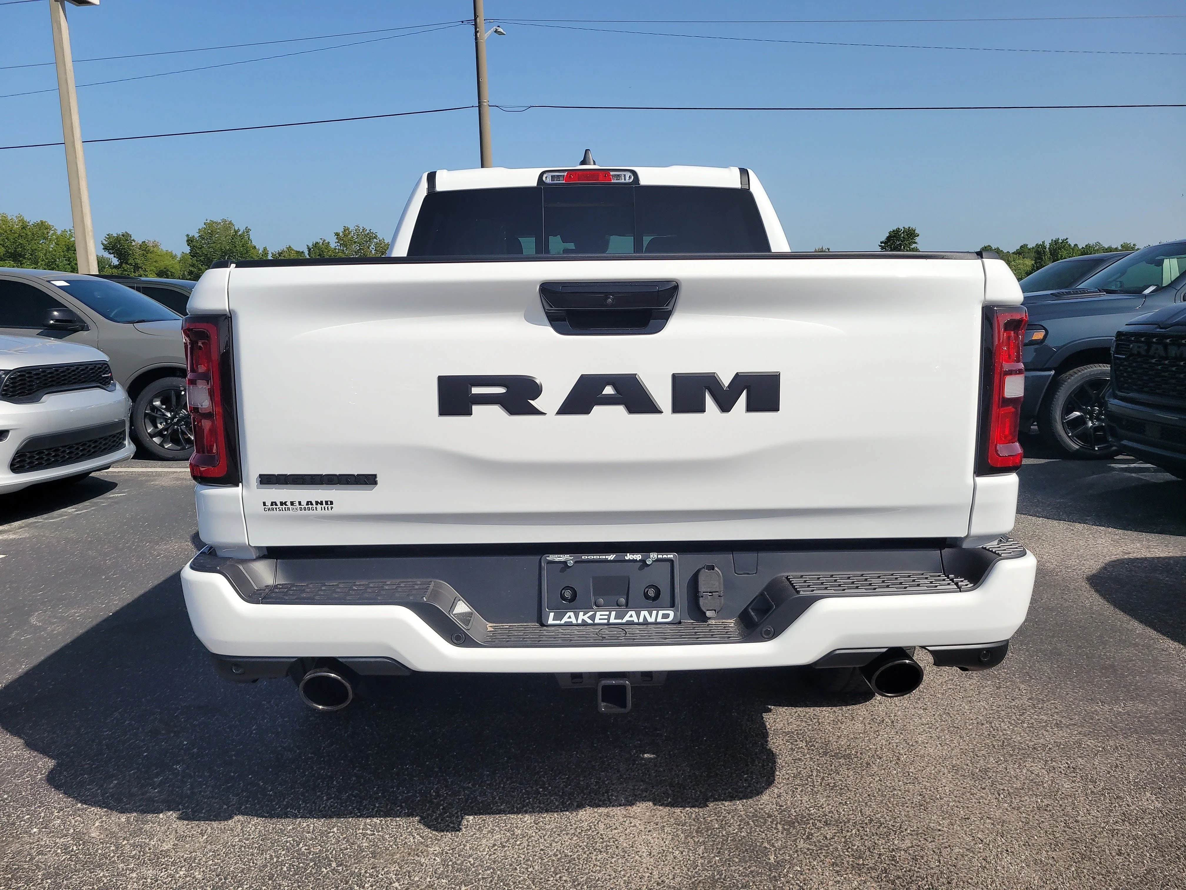 New 2026 Bright White Clearcoat Ram Big Horn/Lone Star image 7