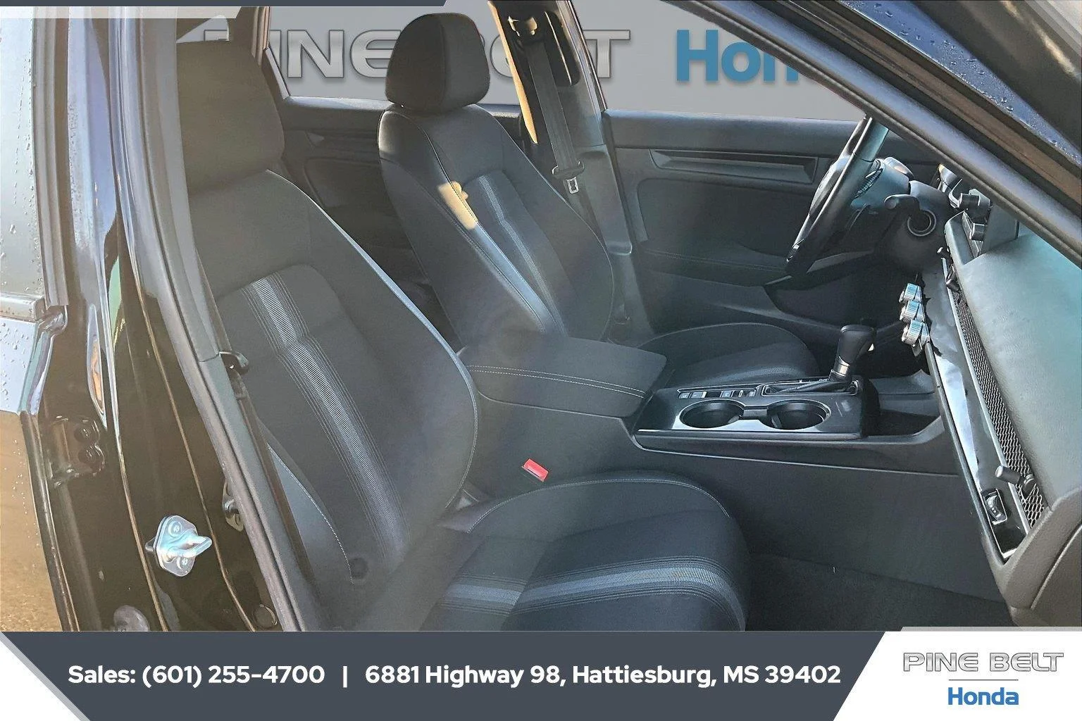 Used 2023 Crystal Black Pearl Honda Sport image 6