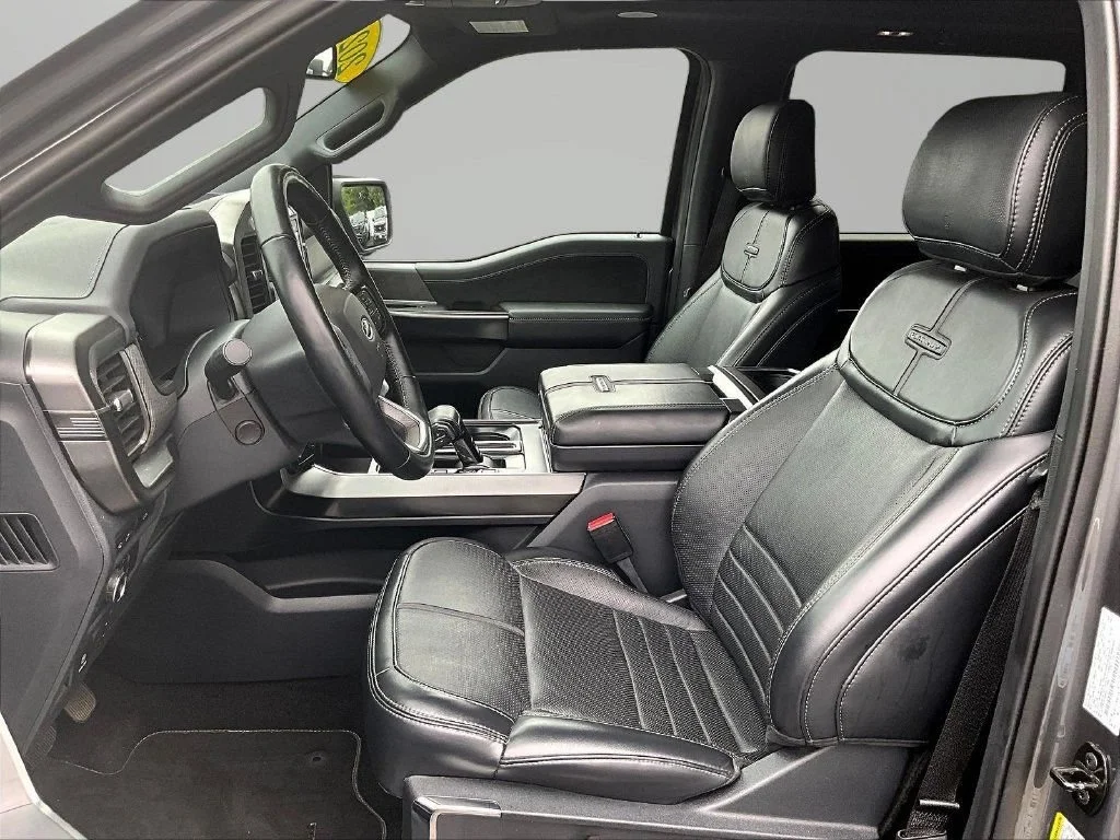 Used 2022 Gray Metallic Ford Platinum image 24