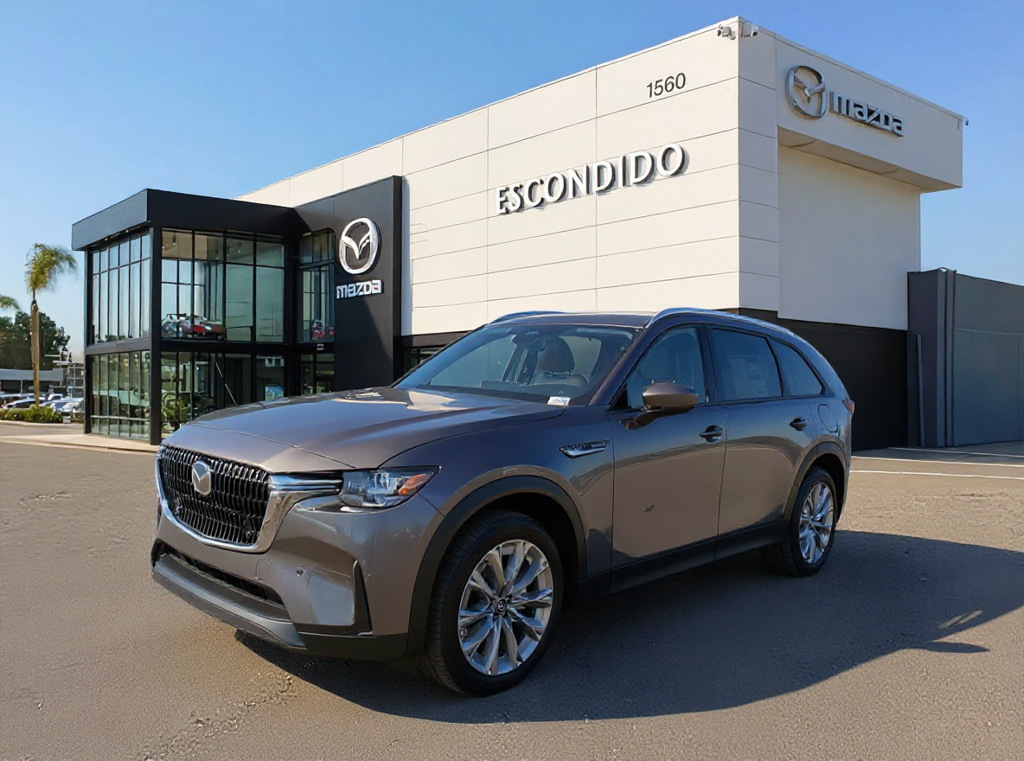 New 2026 Machine Gray Metallic Mazda 3.3 Turbo Preferred AWD image 1