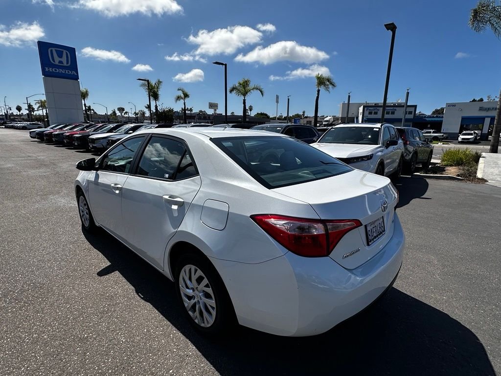 Used 2017 White Toyota LE image 8
