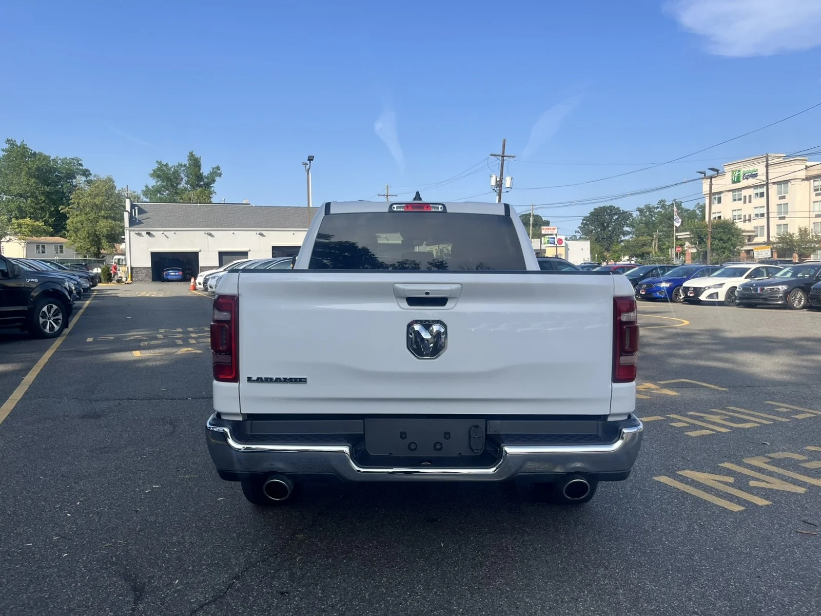 Used 2024 Ivory White Tri-Coat Pearlcoat Ram Laramie image 7