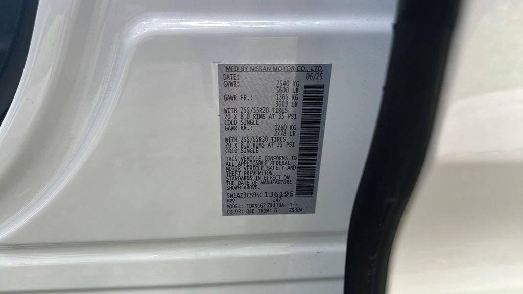 Used 2025 White Nissan SL image 28