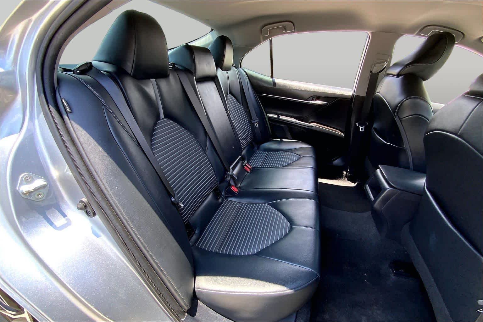 Used 2021 Celestial Silver Metallic Toyota SE image 19