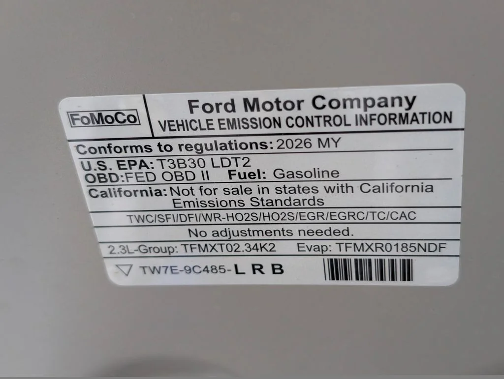New 2026 Space White Metallic Ford Active image 27