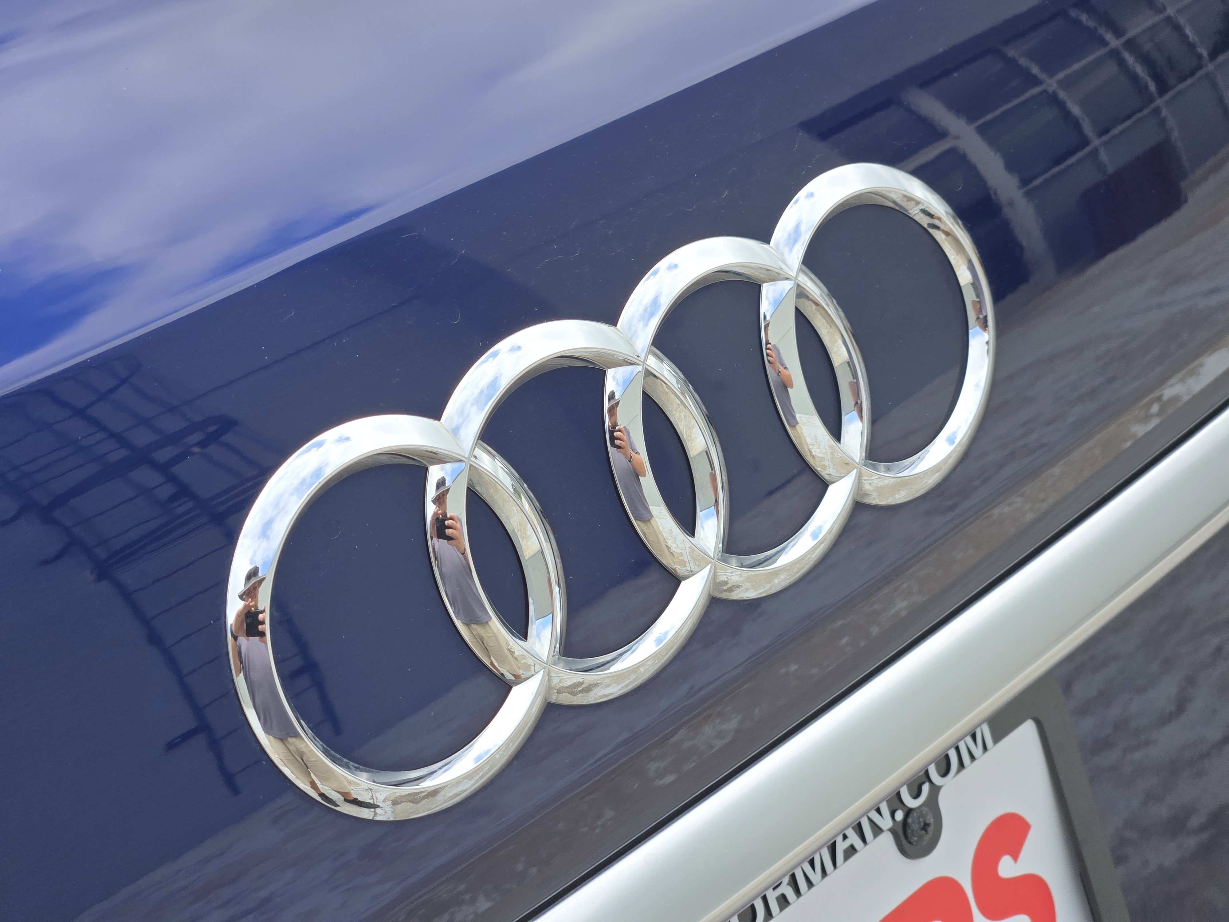 Used 2022 Blue Audi Premium Plus image 12