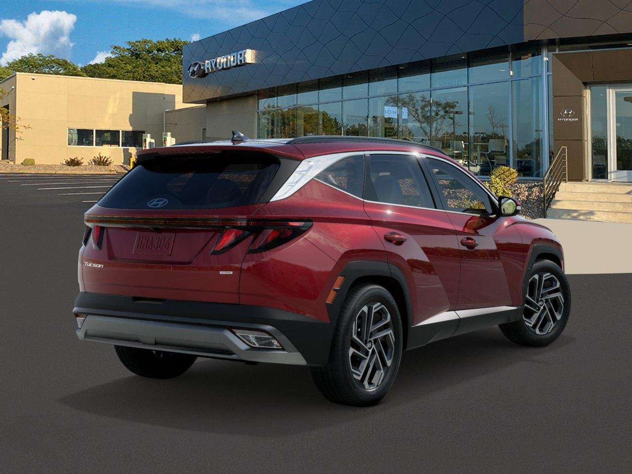 New 2026 Red Hyundai SEL Plus AWD image 4
