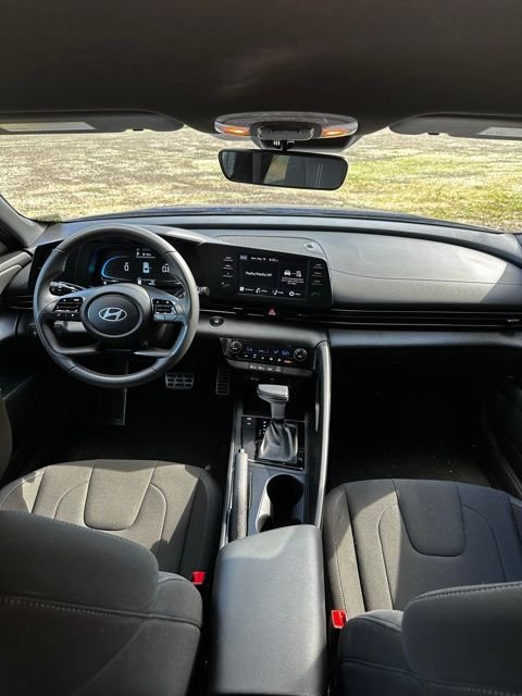 Certified Used 2025 Intense Blue Hyundai SEL Sport image 23
