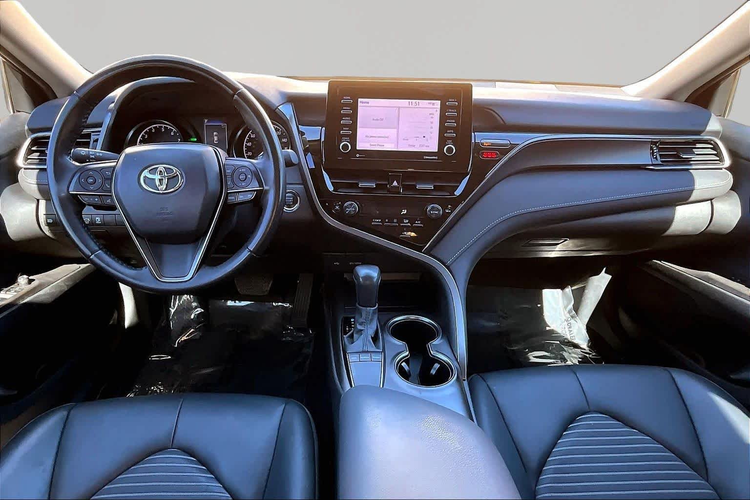 Certified Used 2024 Reservoir Blue Toyota SE Nightshade image 16