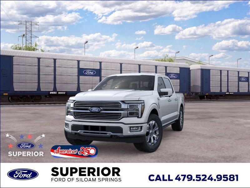 New 2026 Iconic Silver Metallic Ford Platinum image 2