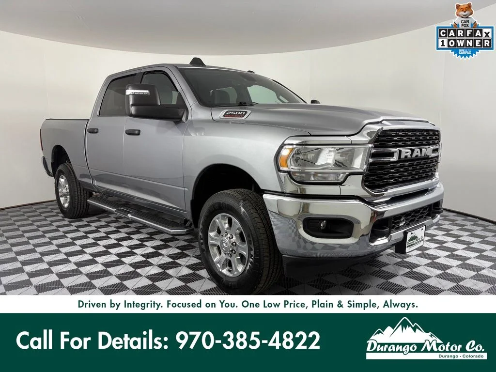 Used 2024 Billet Silver Metallic Clearcoat Ram Big Horn image 5