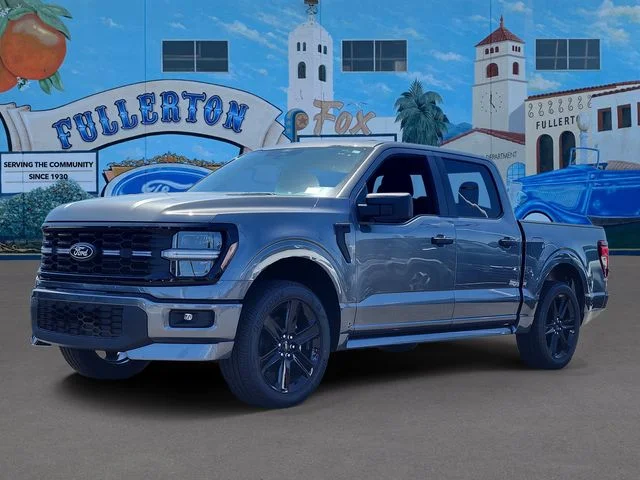 New 2026 Carbonized Gray Metallic Ford STX image 3