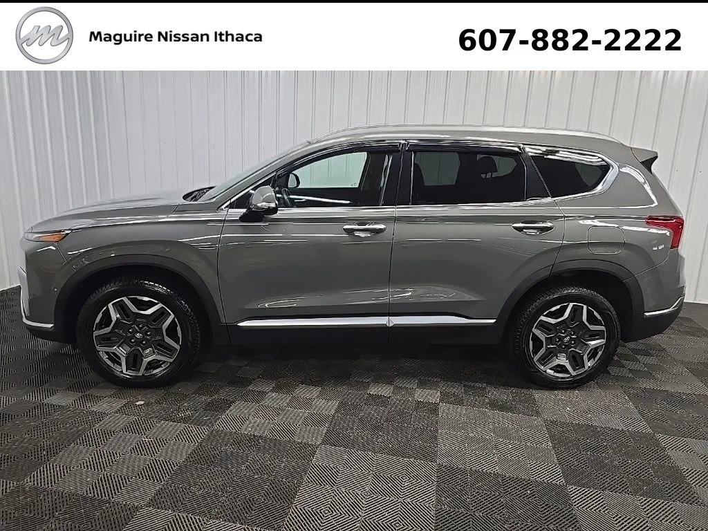 Used 2021 Gray Hyundai Limited image 6