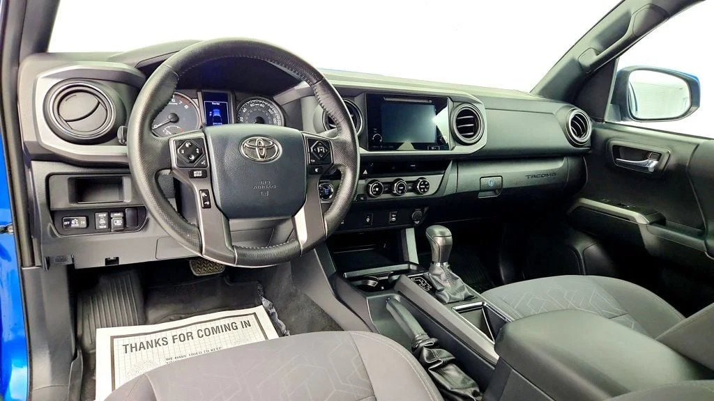 Used 2017 Blazing Blue Pearl Toyota TRD Sport Double Cab 6