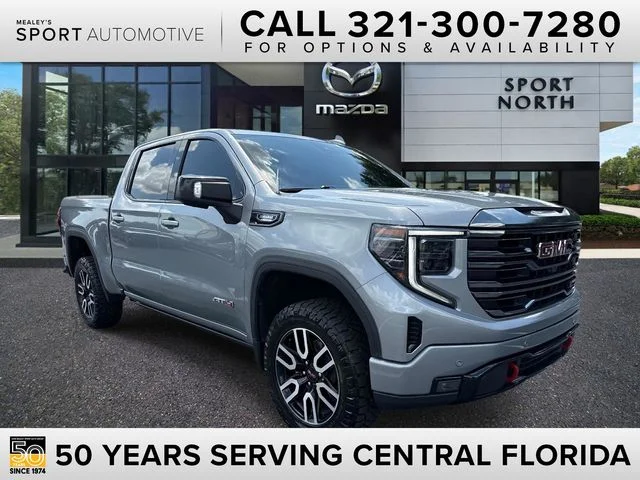 Used 2024 Silver GMC AT4 image 1