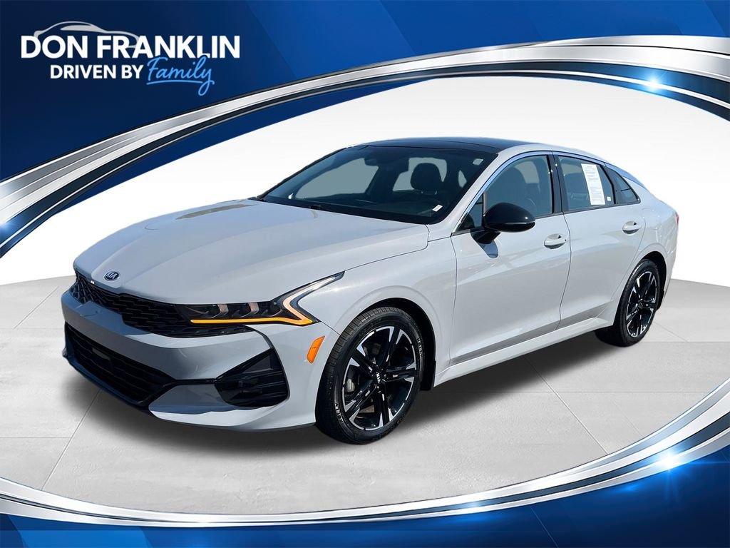 Used 2021 Gray Kia GT-Line image 1