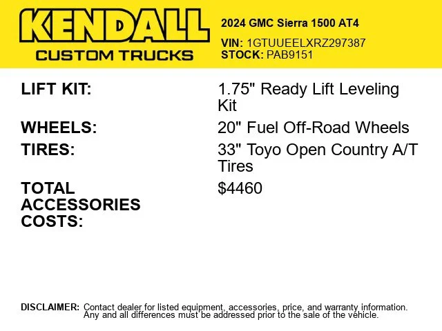 Used 2024 Gray GMC AT4 image 2