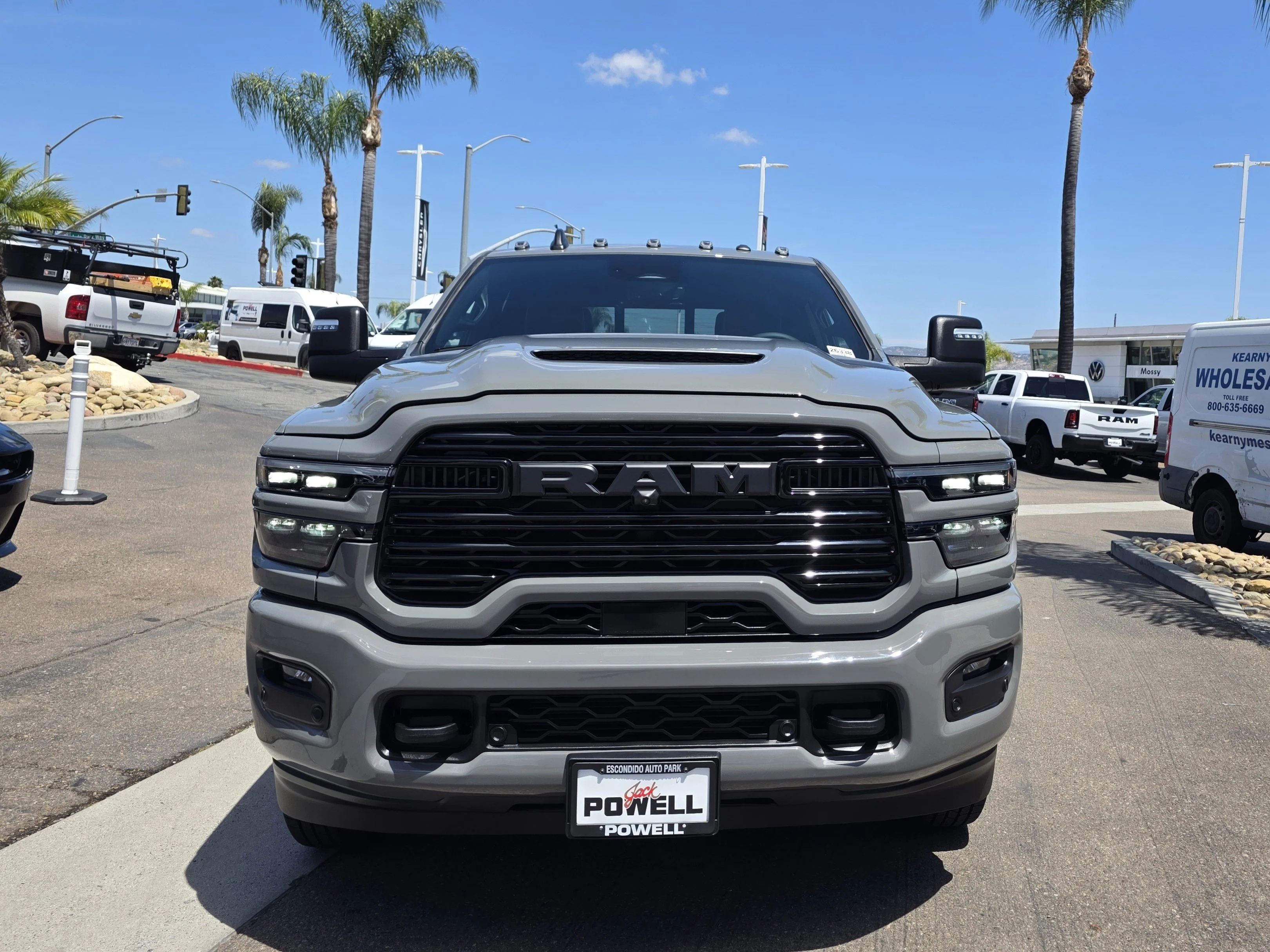 New 2026 Gray Clearcoat RAM Laramie image 7