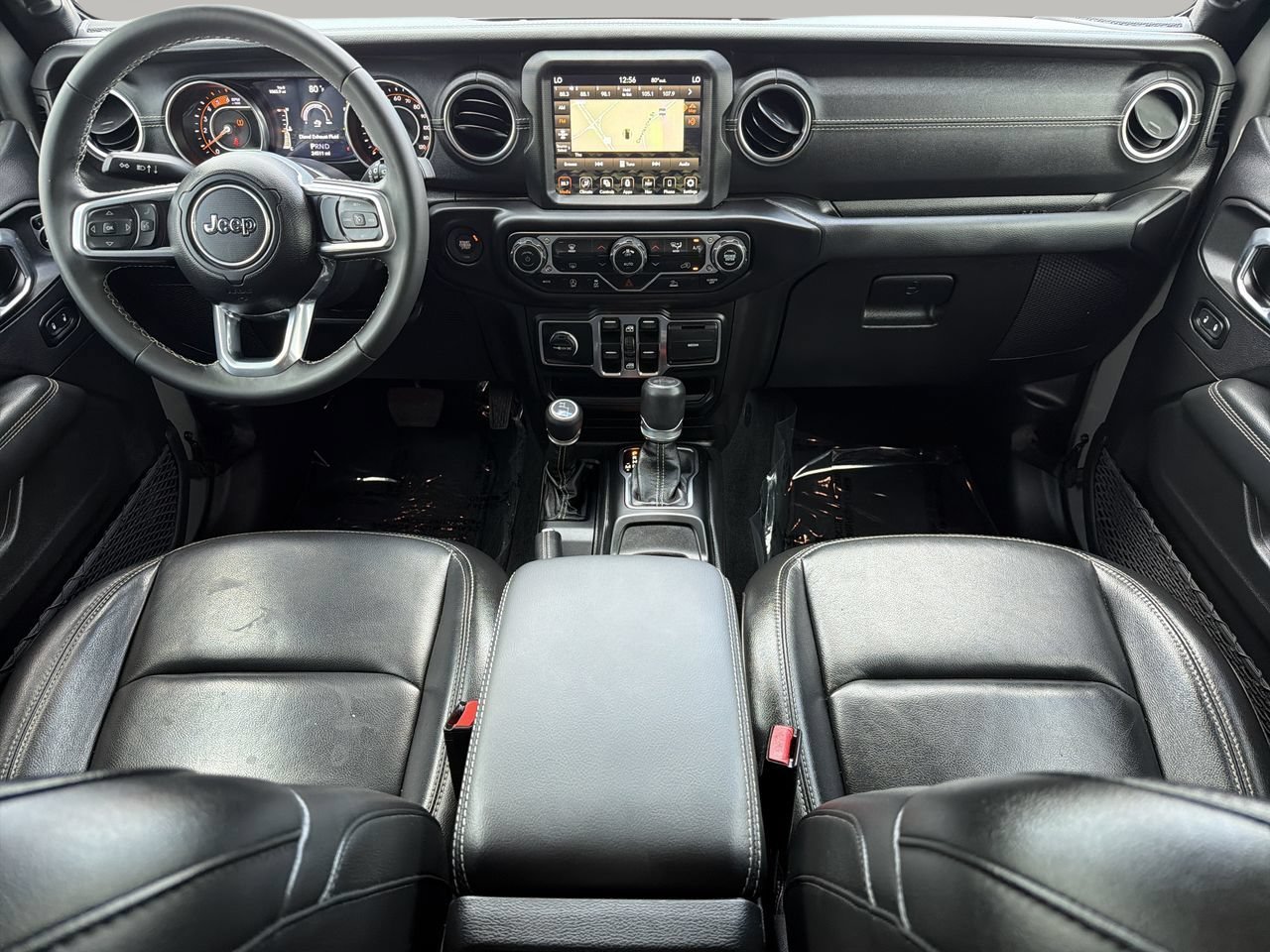 Used 2022 Sting-Gray Clearcoat Jeep Unlimited Sahara image 12