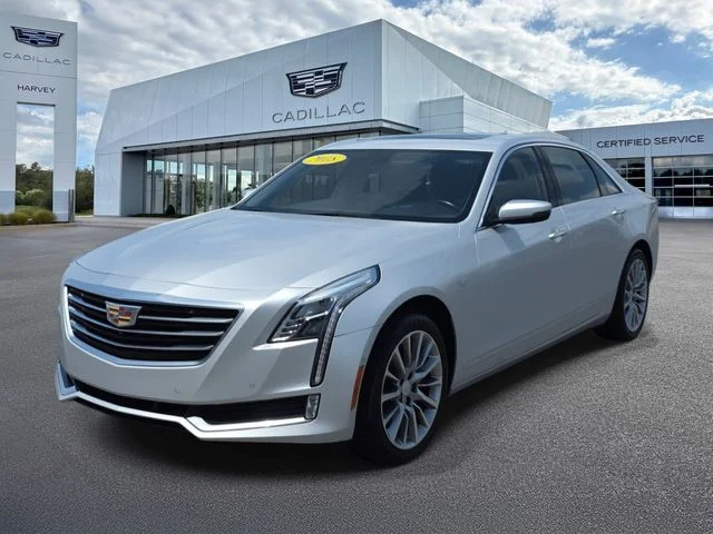 Used 2018 Radiant Silver Metallic Cadillac 3.6L Luxury image 1