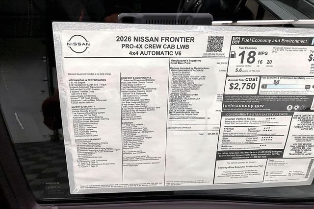 New 2026 Gun Metallic Nissan PRO-4X image 41
