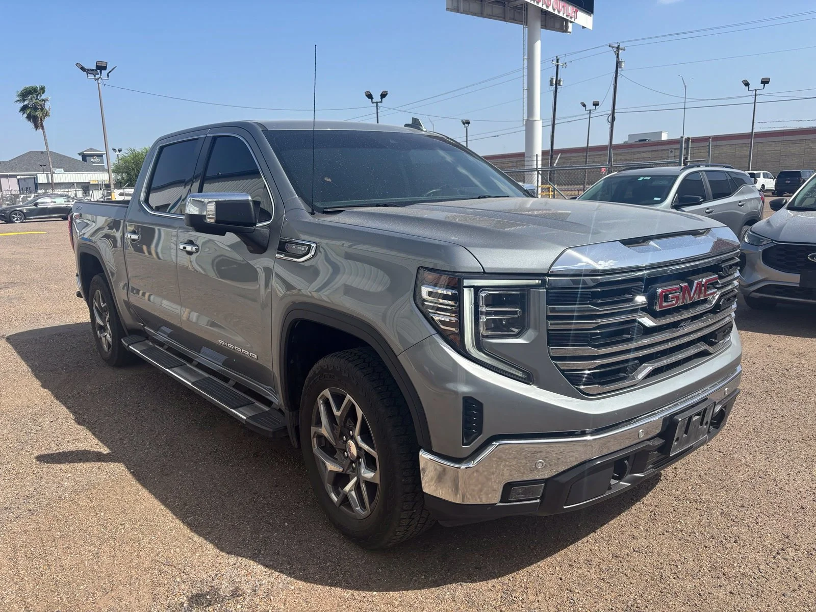 Used 2024 Silver GMC SLT image 1