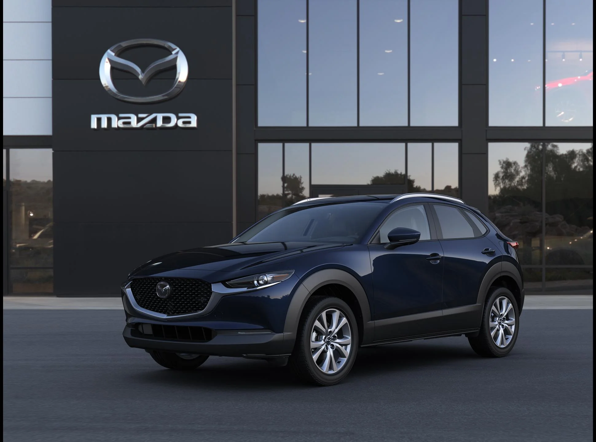 New 2026 Deep Crystal Blue Mica Mazda 2.5 S Premium AWD image 1