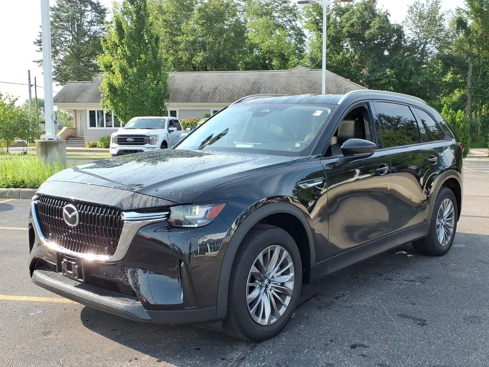 Used 2025 Jet Black Mica Mazda Preferred Package image 3