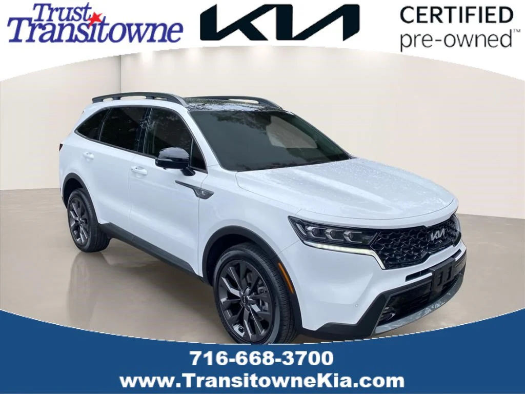 Certified Used 2023 Glacial White Pearl Kia X-Line SX Prestige image 1