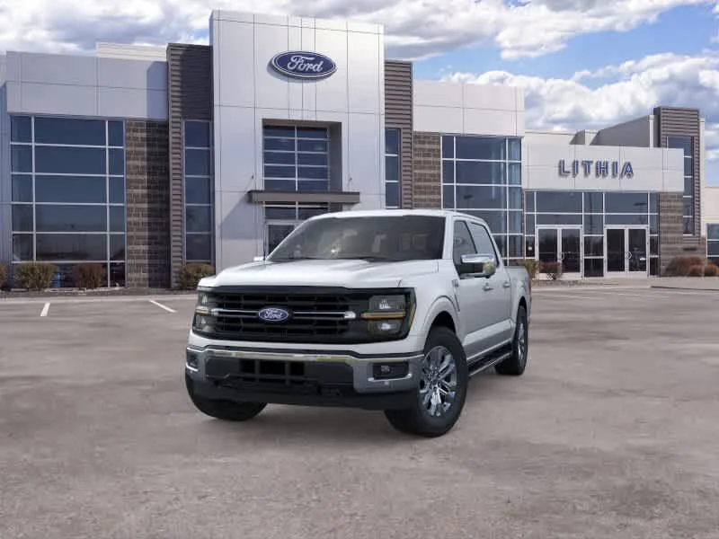 New 2026 Iconic Silver Metallic Ford XLT image 2