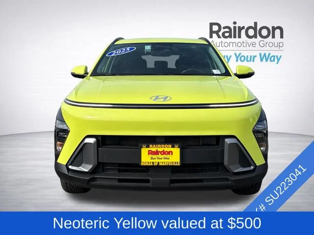 Used 2025 Neoteric Yellow Hyundai SEL image 2