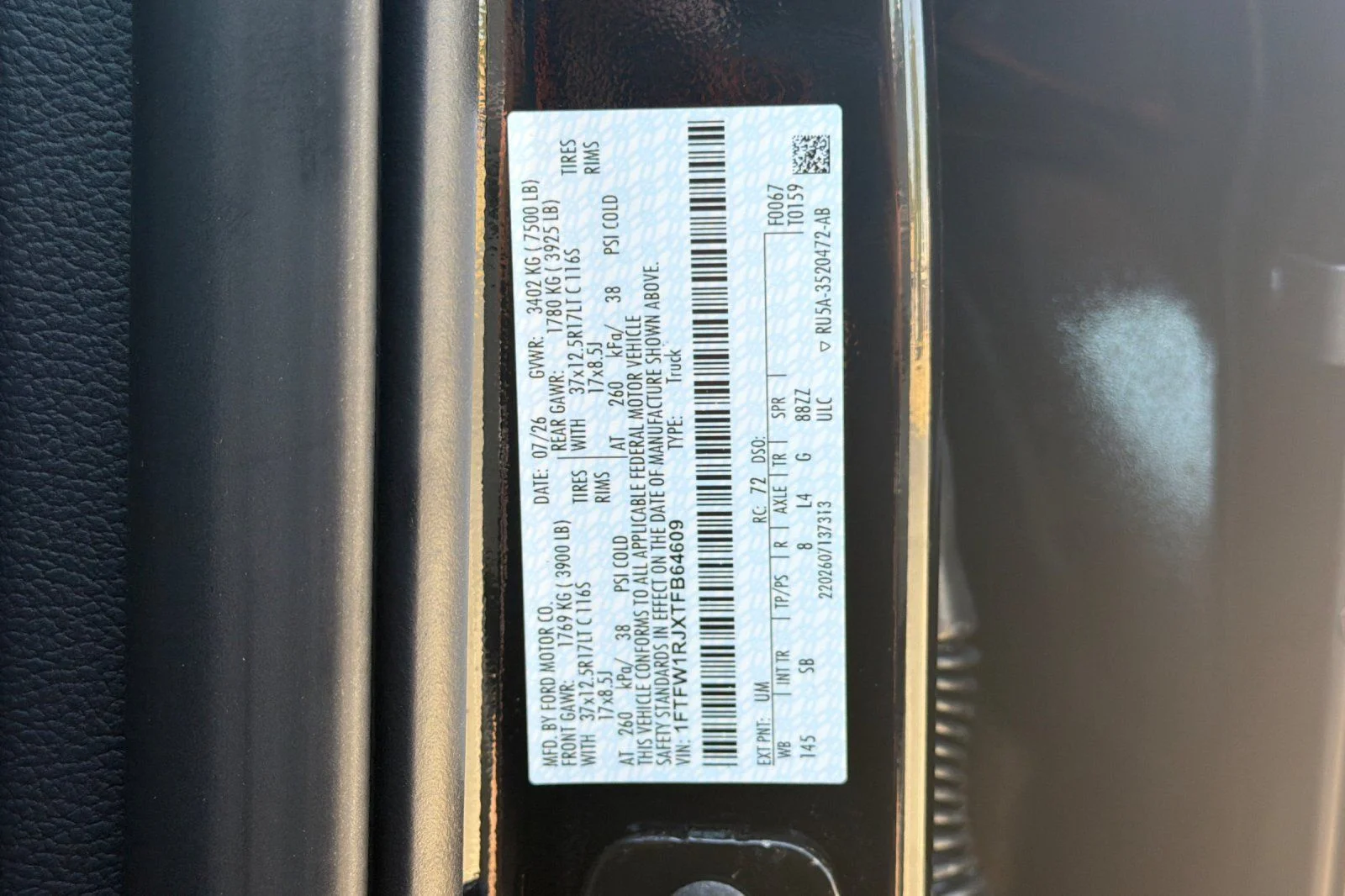 New 2026 Agate Black Metallic Ford Raptor® image 30