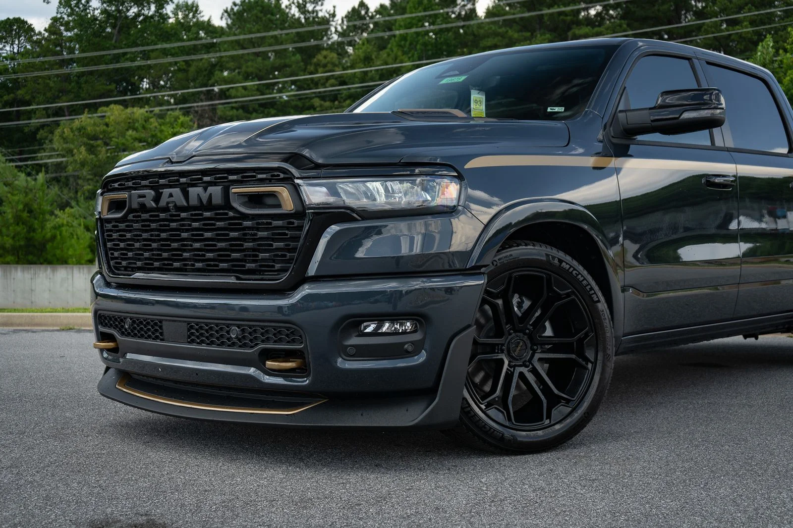 New 2026 Forged Blue Metallic Exterior Paint RAM Big Horn/Lone Star image 6