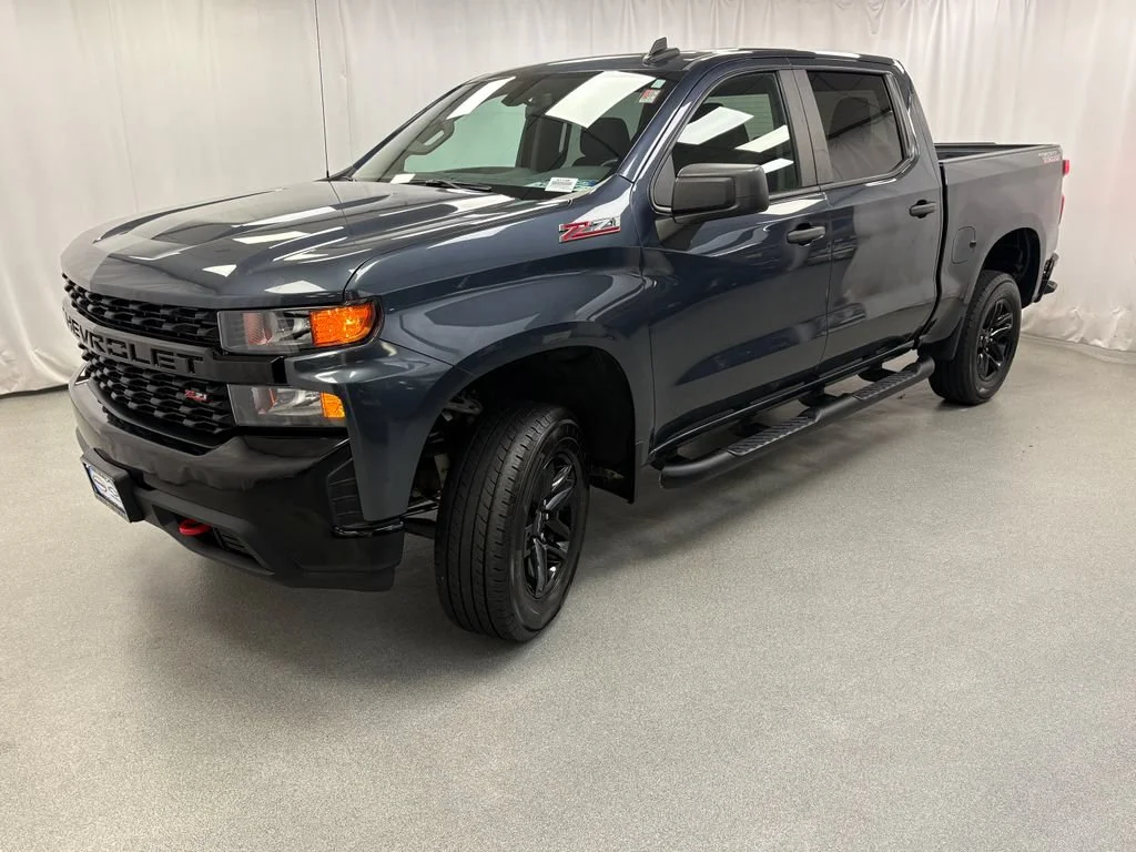 Certified Used 2021 SHADOW GRAY METALLIC Chevrolet Custom Trail Boss image 4